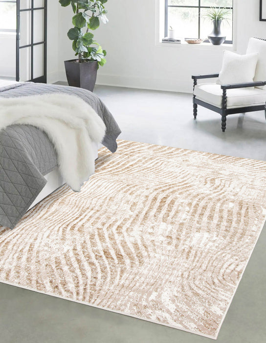 Kamala Ivory Area Rug - 5'0\" x 8'0\"