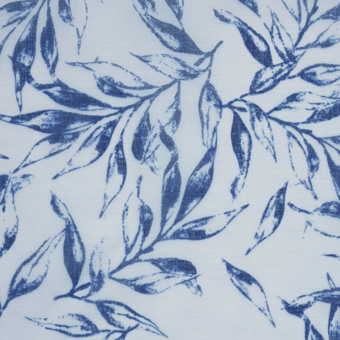 Habitat Jenny Indigo Light Filtering Grommet Curtain Panel - 52 x 95