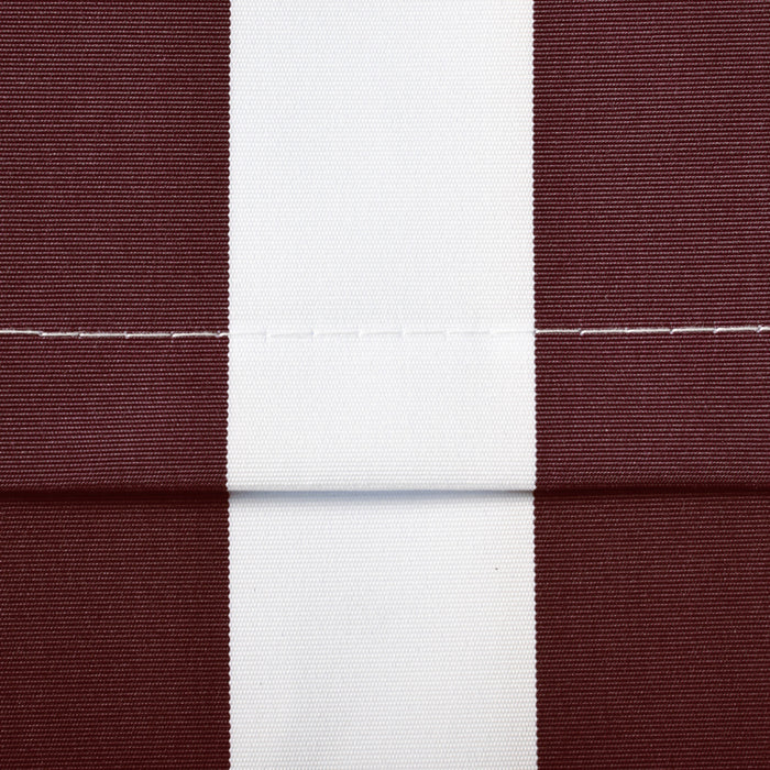 Outsunny 9' X 8' Retractable Awning Fabric Replacement Outdoor Sunshade Canopy Awning Cover, Uv Protection, Red And White