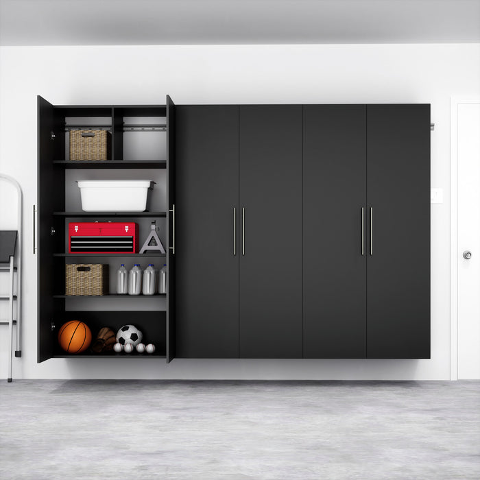 Hangups 108-inch 3-piece Garage Storage Cabinet Set E - Black