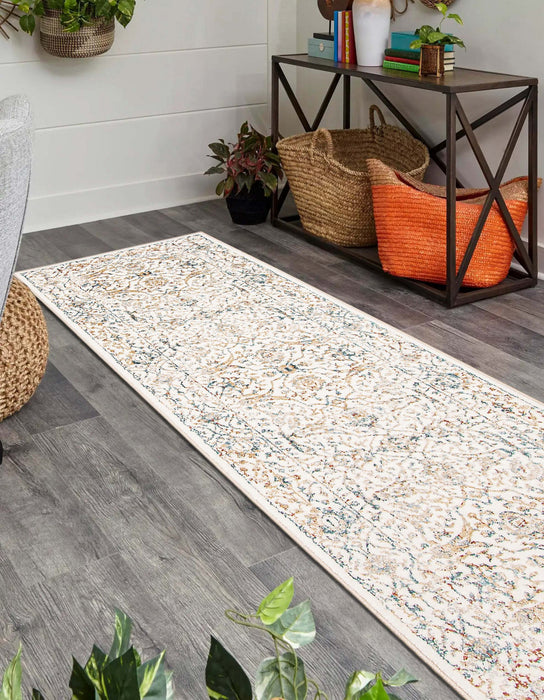 Lauren Ivory Area Rug - 2'8\" x 8'2\"