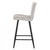 Marielle Taupe Upholstered Bar Stool (Set of 2) | Tabouret de bar Marielle rembourre taupe (ens. de 2)