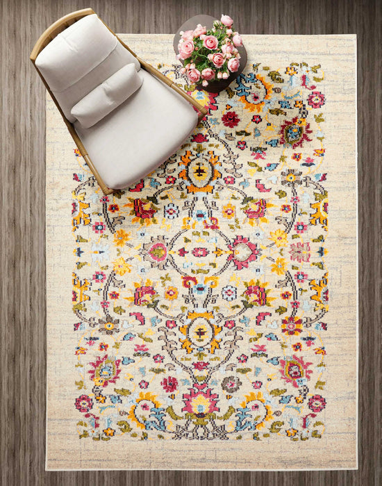 Rosa Ivory Rug 8'0\" x 10'0\"