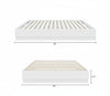 Milano Queen Platform Bed Frame Queen Bed | Cadre de lit plateforme Milano