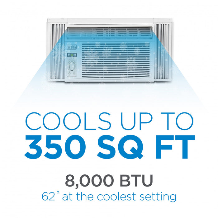 Black+Decker 8,000 BTU Window Air Conditioner - BD08WT6
