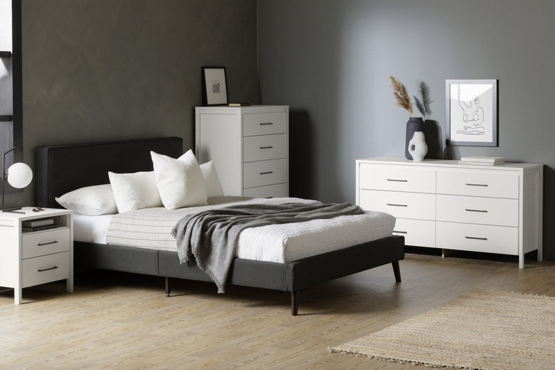 Gravity 5-drawer Chest - Pure White 