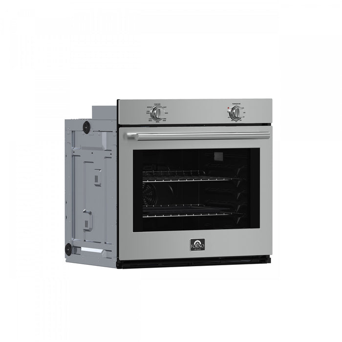 Forno Vomero 30\" Wall Oven in Stainless-Steel, 5 cu.ft. Convection Oven - FBOEL1370-30