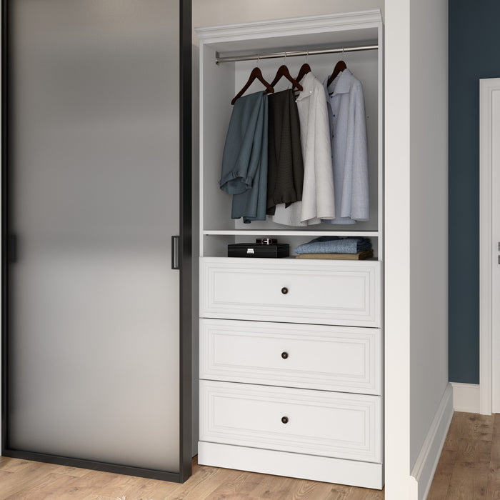 thumbnail image 2 of Brightroom 60-Inch Wide Modern Laundry Storage Closet Organizer – White Steel 2 of 5