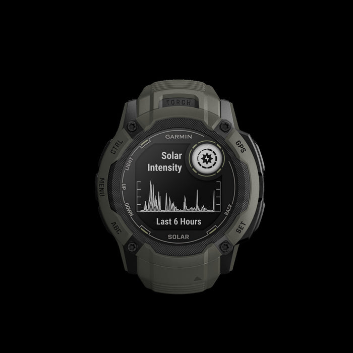 Garmin Instinct® 2x Solar Gps Smartwatch - Health & Fitness Tracking With Multi-band Gnss - Moss