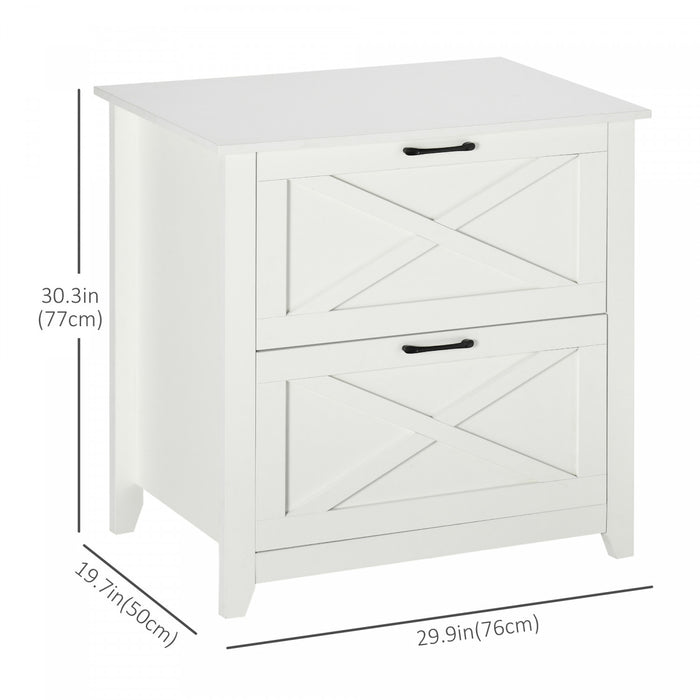 Vinsetto Veritcal Filing Cabinet With Hanging Bars For A4 Size