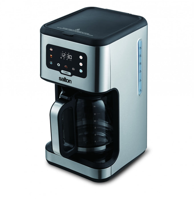 Salton Stainless Steel Digital Coffee Maker - 14 Cup