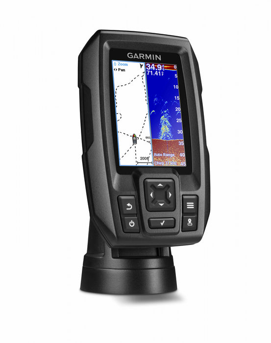 Garmin Striker 4 Portable Bundle - 3.5\" Chirp Fishfinder W/gps, Kayak-friendly, High-sensitivity Mapping