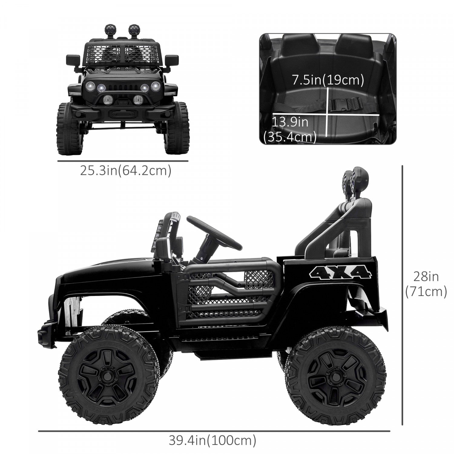 Aosom 12v jeep deals
