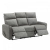 MONARCH SPECIALTIES 3-SEATER RECLINING SOFA, 70" WIDE, MANUAL RECLINER, DARK GREY FABRIC, CONTEMPORARY RECLINER | MONARCH SPECIALTIES SOFA INCLINABLE 3 PLACES, 70"L, FAUTEUIL INCLINABLE MANUAL, TISSU GRIS FONCE