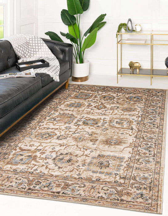 Tuscany Ivory Area Rug - 5'0\" X 8'0\" 