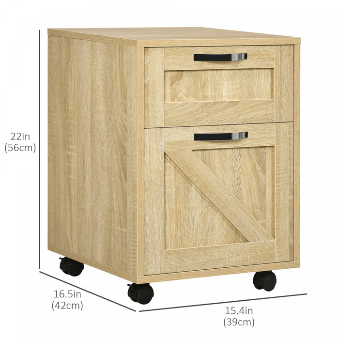 Vinsetto Veritcal Filing Cabinet With Hanging Bars For Letter A4 Size