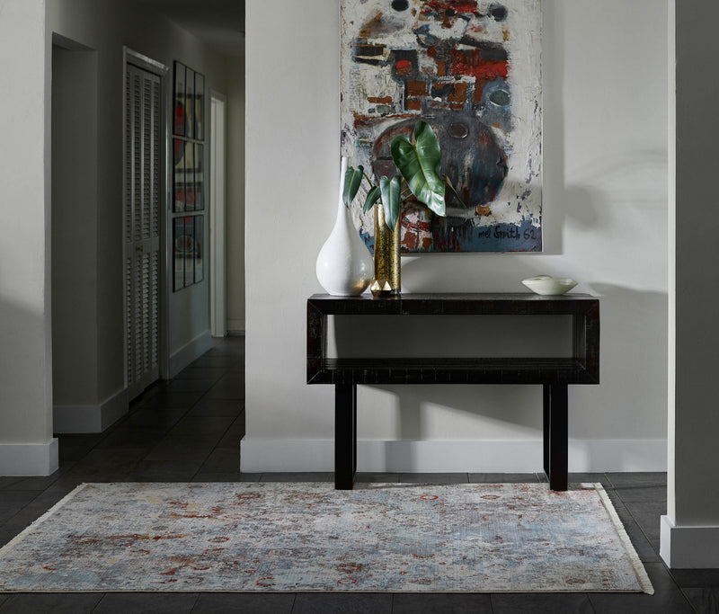Camellia Traditional 8'0\" x Area Rug in Multi Indoor Area Rug