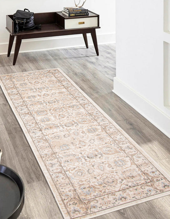 Tuscany Ivory Runner Area Rug - 2'8\" X 8'2\" 