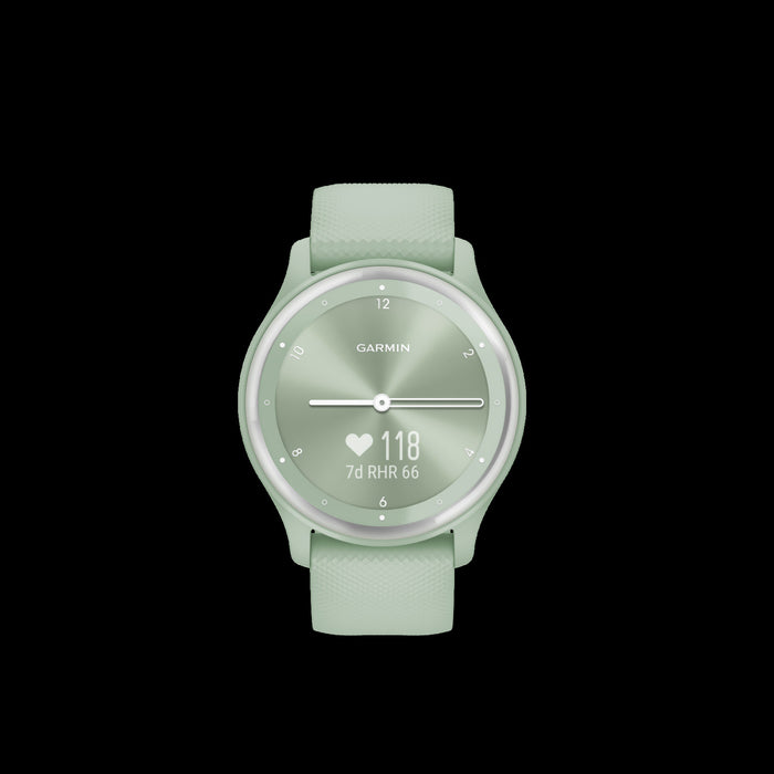 Garmin Vivomove® Sport Hybrid Smartwatch - Fitness, Health Tracking With Hidden Touchscreen Display