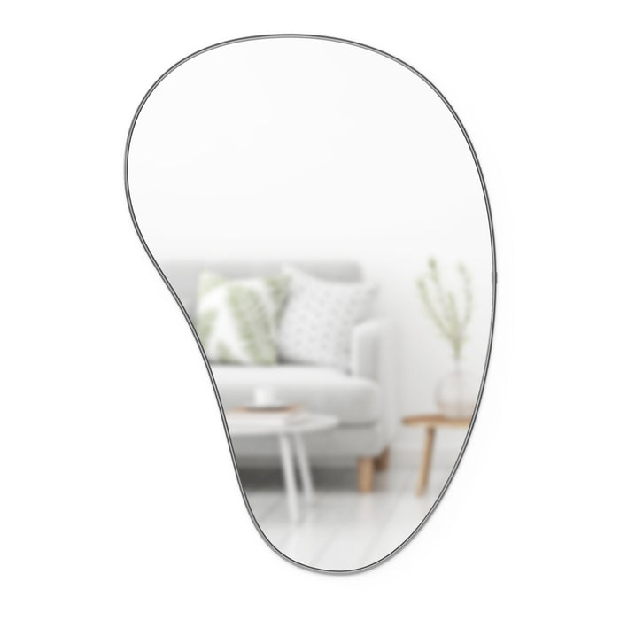 Umbra Hubba Pebble 24\" x 36\" Mirror - Metallic