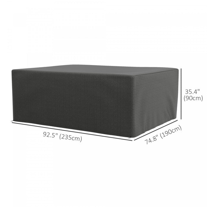 Outsunny Waterproof Patio Furniture Covers, Large Outdoor Furniture Covers