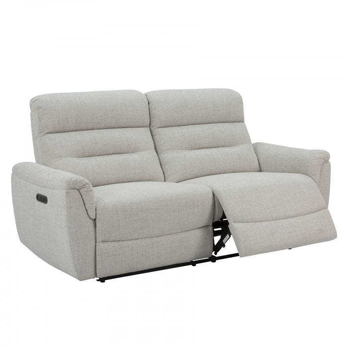 Marsden 76 in. Upholstered Power Reclining Sofa - Beige