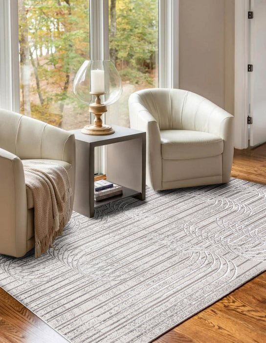 Blythe Grey Rug 5'0\" x 8'0\"