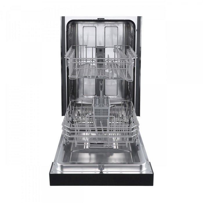 Forno Polo 18 in. Dishwasher in White, Front Control, 8 Place Settings, 52 dBa - FDWBI8041-18WHT