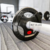 Soozier 2 x 11lbs Weight Plates Set, 2-Inch Barbell Weights Set