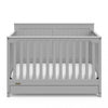 Graco Hadley 5-in-1 Convertible Crib with Drawer - Pebble Gray