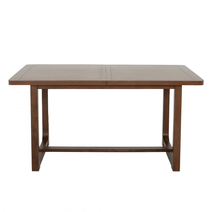 Fenwick 5-Piece Extendable Wood Dining Set, Brown (Seats 4-6)