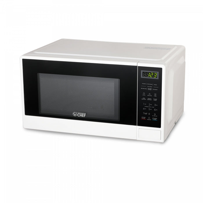 CHM Series Commercial Chef 1.1 Cu. Ft. Countertop Microwave Oven, CHCM11100W Countertop Microwave Larger 1cuft
