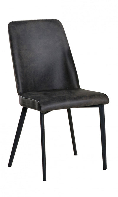 Sumatra Dining Chair, Grey (set Of 2) | Chaise De Salle A Manger Sumatra En Tissu Gris (ensemble De 2)