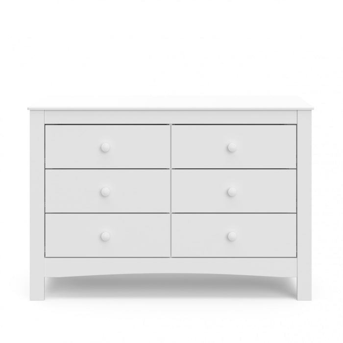 Graco Noah 6 Drawer Dresser - White