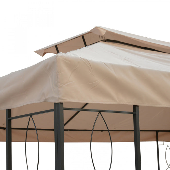 Outsunny 13.1' X 9.8' Gazebo Replacement Canopy For Garden Patio Outdoor