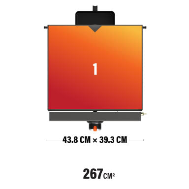Blackstone 17\" Tabletop Griddle With Hood - 2143CA