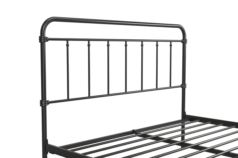 DHP Wallace Metal Queen Bed - Black
