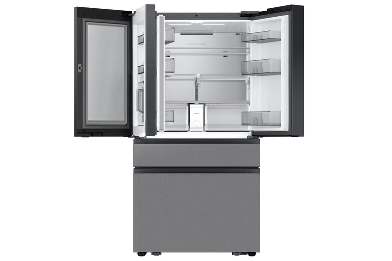 Samsung Bespoke AI 36\" 23 Cu. Ft. 4-Door French Door – Stainless Steel - RF90F23AECRAC