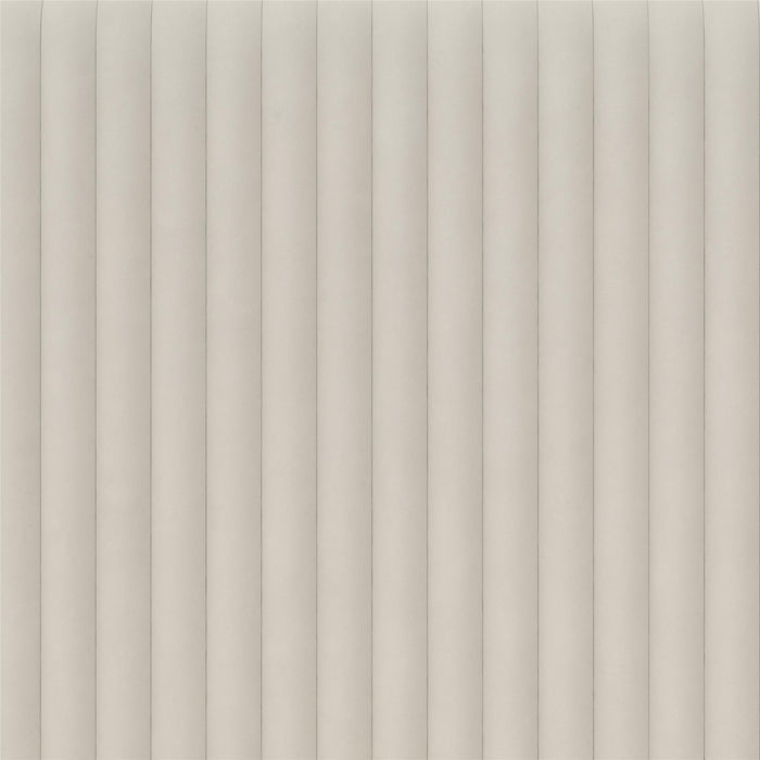 Novogratz Holly Velvet Wingback Queen Bed - Ivory