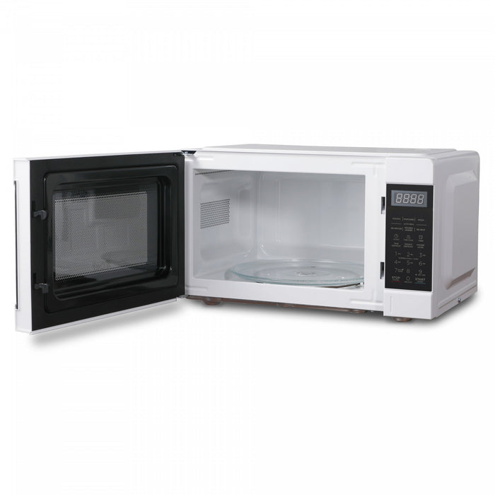 CHM Series Commercial Chef 0.9 Cu. Ft. Countertop Microwave Oven, CHM990W, White Countertop Microwave Less 1cuft