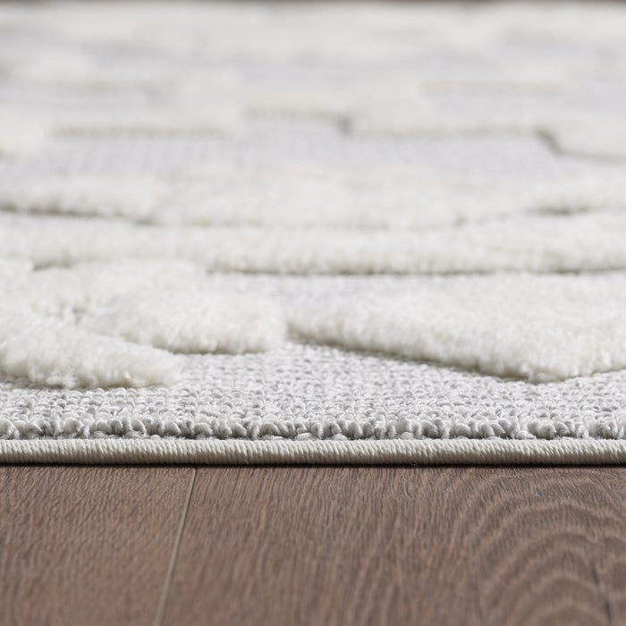 Quinto Tres Moroccan Shag Area Rug - 6'3\" x 9'