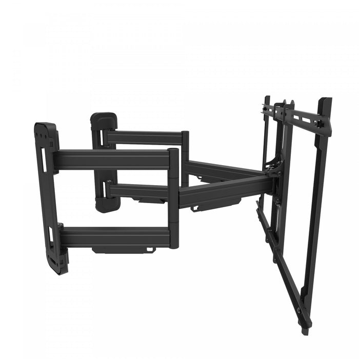 Kanto PDC650 Full Motion Corner TV Mount for 37\" - 70\" TVs, Compatible with Inner and Outer Corners, Black