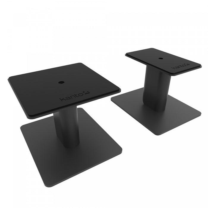 Kanto SP6HD 6\" Universal Desktop Speaker Stands with Cable Management - Pair, Black