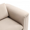 Haven Contemporary Modern Upholstered Accent Chair in Wheat | Fauteuil d’appoint contemporain et moderne Haven, rembourre, coloris ble