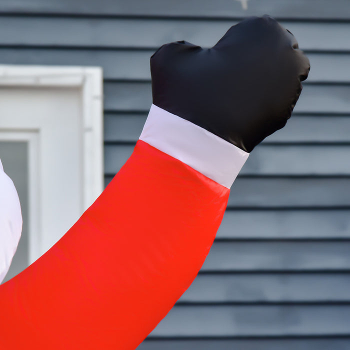 Homcom 8ft Santa Claus Inflatable Christmas Decoration