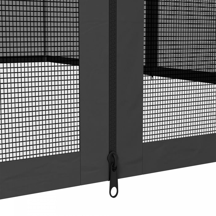 Outsunny 10' X 13' Gazebo Replacement Mosquito Netting Screen Walls