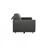 Brix 70 in. Textured Weave Euro Sofa Bed with Memory Foam Mattress - Graphite | Brix 70 po. Canape-lit euro en tissu texture avec matelas mousse memoire - Graphite