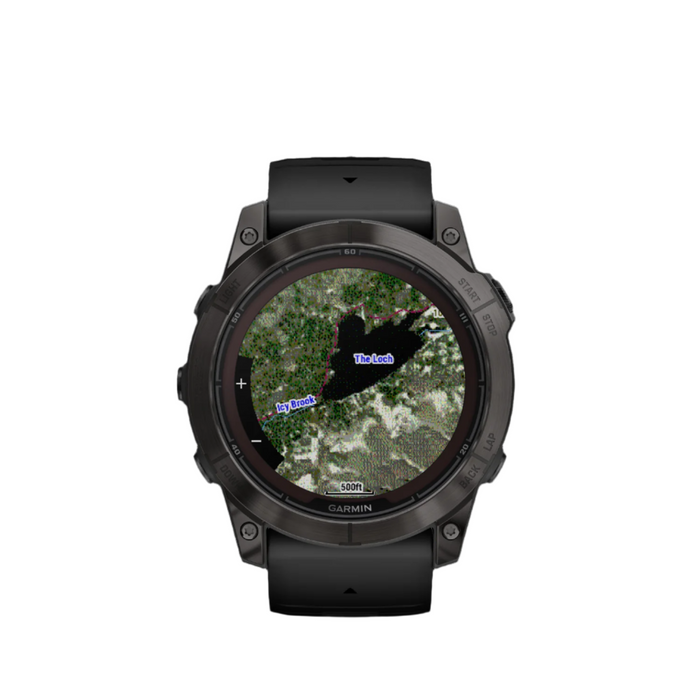 Garmin Fenix® 7x Pro Gps Smartwatch - Health Monitoring With Solar Charging, 51mm - Carbon Gray