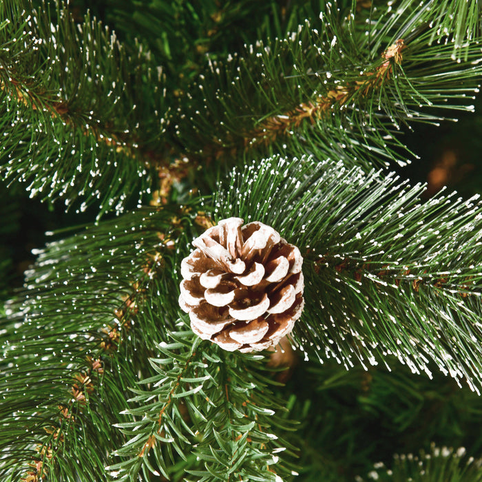 Homcom 7ft Artificial Christmas Tree With 986 Branch Tips