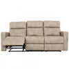Denton 81 in. Faux Leather Manual Reclining Sofa - Taupe | Sofa inclinable manuel Denton de 81 po en similicuir - Taupe